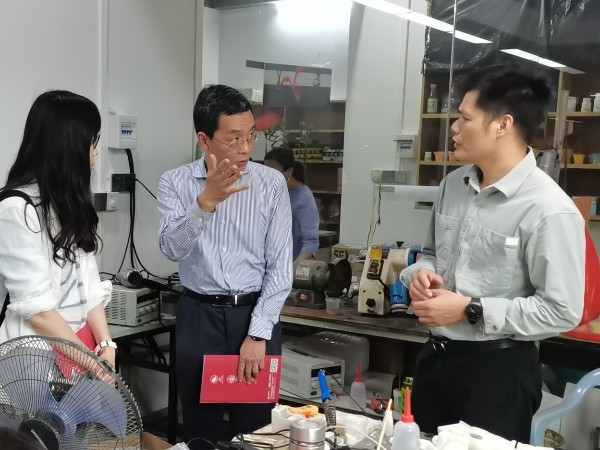 广东以色列理工学院领导来丝瓜视频下载地址设计参观考察